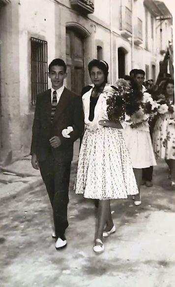 FOTOGRAFIES ANTIGUESI D'ABANS (Gata en el record) -1.857-: PASSACARRER, FESTES DE 1957, *FOTOS DE FESTES*