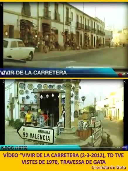 RECUPEREMTE ACUERDAS DEVIVIR DE LA CARRETERA (TVE) AMB VISTES DE 1970 DE LES TENDES DE GATA