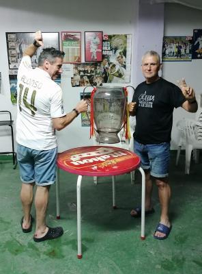 LA PENYA MADRIDISTA DE GATA CELEBRA LA XIV COPA D'EUROPA DEL SEU EQUIP