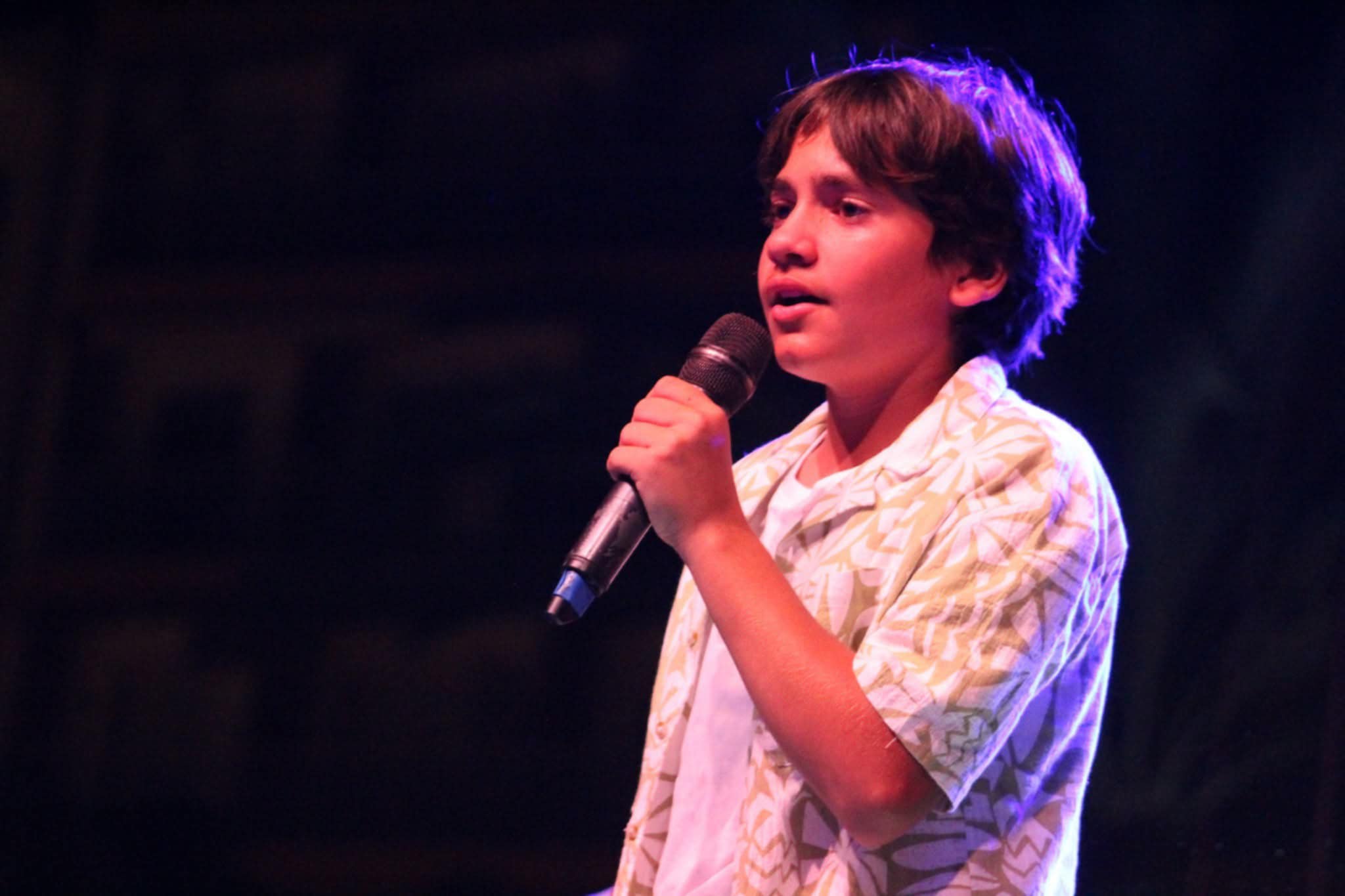 EL JOVE GATER ANTONI MORENO MONFORT GUANYA LA MODALITAT INFANTIL DEL FESTIVAL INTERGENERACIONAL DE LA CANÇÓ DE DÉNIA
