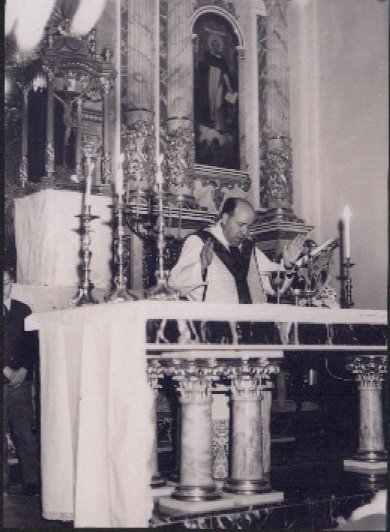 HISTÒRIA PARROQUIAL LOCAL: HUI FA 70 ANYS DE LA CONSAGRACIÓ DE L'ALTAR MAJOR DEL TEMPLE, 5 DE JUNY DE 1955